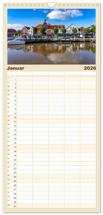 Schleswig-Holstein - Nordfriesland (CALVENDO Familienplaner 2026)