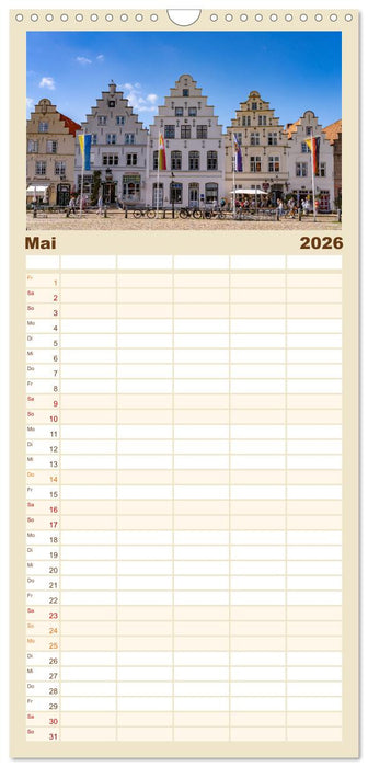 Schleswig-Holstein - Nordfriesland (CALVENDO Familienplaner 2026)