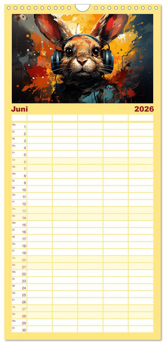 Musik Safari (CALVENDO Familienplaner 2026)