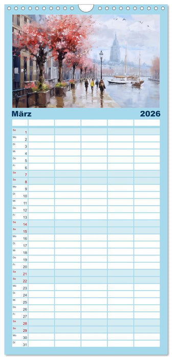 Hafenkante - Ein Leben mit und für den Hafen (CALVENDO Familienplaner 2026)