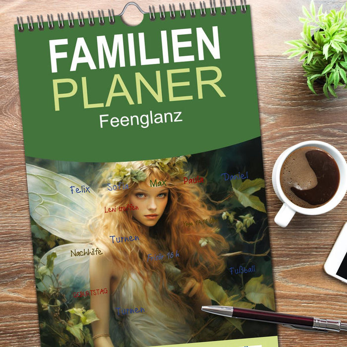 Feenglanz (CALVENDO Familienplaner 2026)