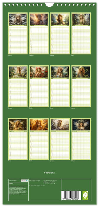 Feenglanz (CALVENDO Familienplaner 2026)