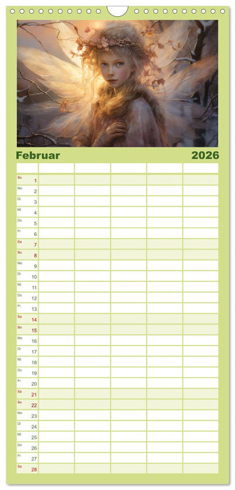 Feenglanz (CALVENDO Familienplaner 2026)