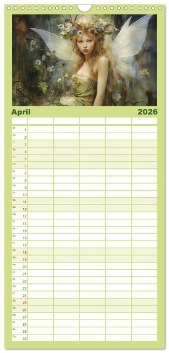 Feenglanz (CALVENDO Familienplaner 2026)