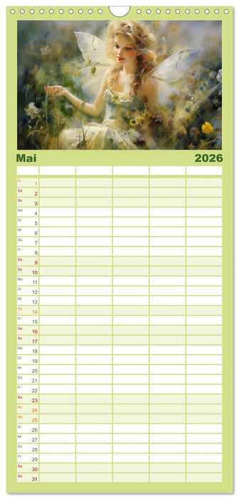 Feenglanz (CALVENDO Familienplaner 2026)