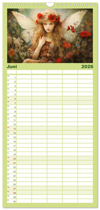 Feenglanz (CALVENDO Familienplaner 2026)