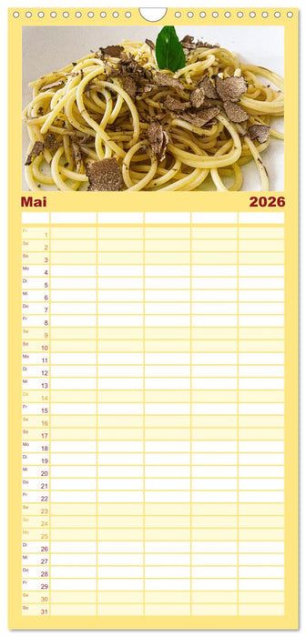Französische Trüffelwelten (CALVENDO Familienplaner 2026)