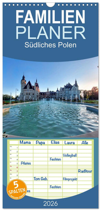 Südliches Polen (CALVENDO Familienplaner 2026)