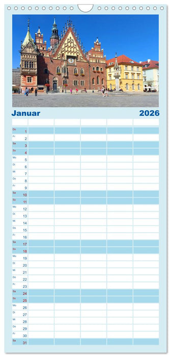 Südliches Polen (CALVENDO Familienplaner 2026)