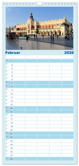 Südliches Polen (CALVENDO Familienplaner 2026)