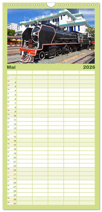 Blickpunkte in Kambodscha (CALVENDO Familienplaner 2026)