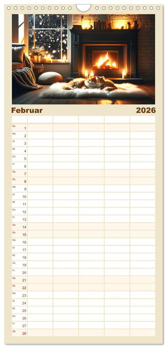 Heile Welt - Momente des Friedens und der Harmonie (CALVENDO Familienplaner 2026)