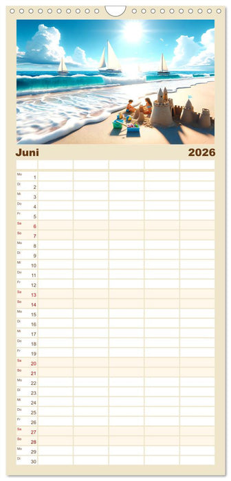 Heile Welt - Momente des Friedens und der Harmonie (CALVENDO Familienplaner 2026)