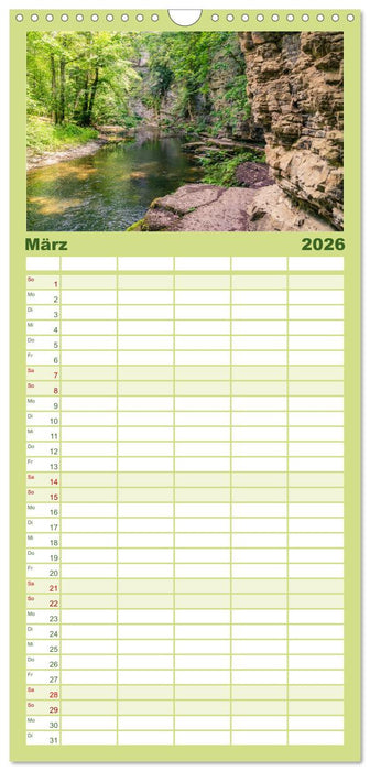 Hochschwarzwald - Traumhafte Landschaften im Schwarzwald (CALVENDO Familienplaner 2026)