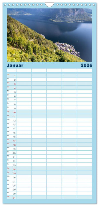 Seen in Österreich (CALVENDO Familienplaner 2026)