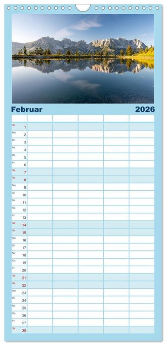 Seen in Österreich (CALVENDO Familienplaner 2026)