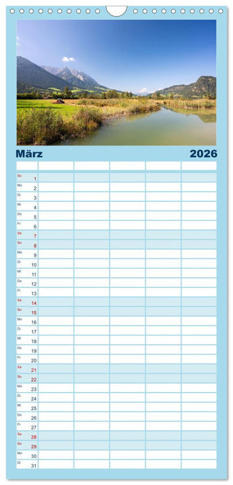 Seen in Österreich (CALVENDO Familienplaner 2026)