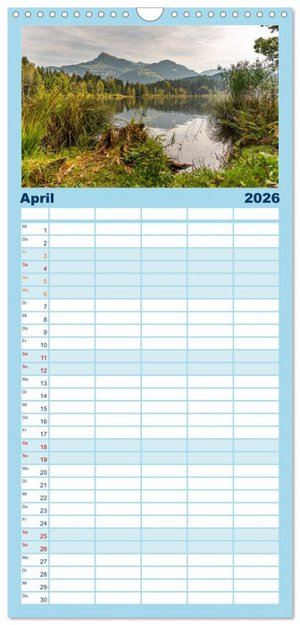 Seen in Österreich (CALVENDO Familienplaner 2026)