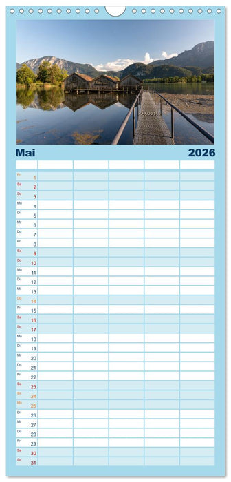 Seen in Österreich (CALVENDO Familienplaner 2026)