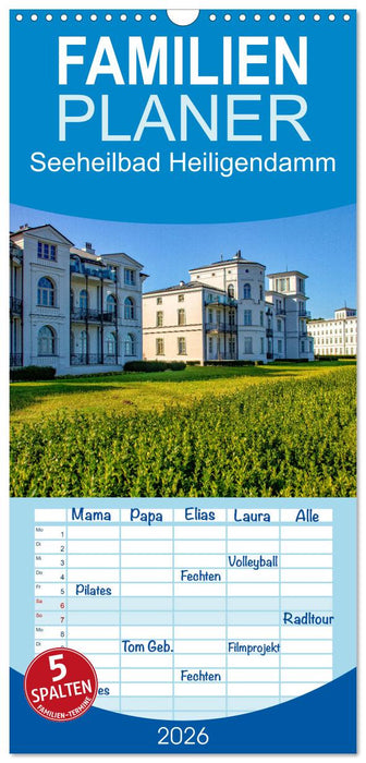 Seeheilbad Heiligendamm (CALVENDO Familienplaner 2026)