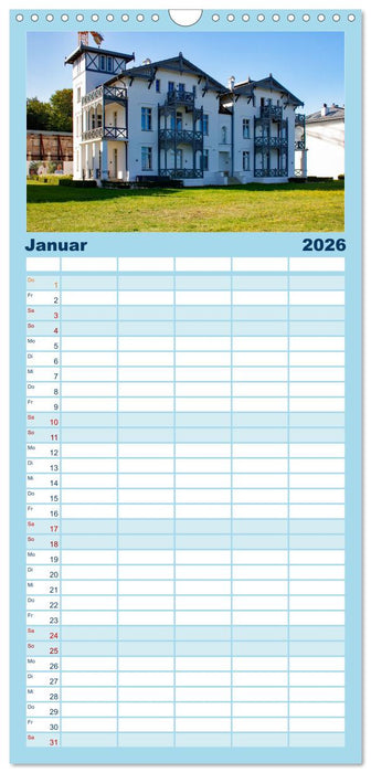 Seeheilbad Heiligendamm (CALVENDO Familienplaner 2026)