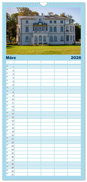 Seeheilbad Heiligendamm (CALVENDO Familienplaner 2026)