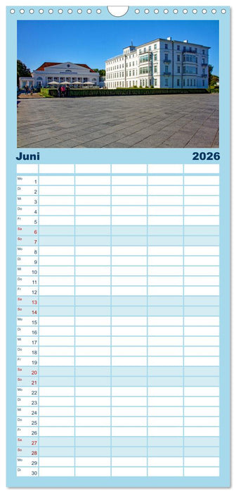 Seeheilbad Heiligendamm (CALVENDO Familienplaner 2026)