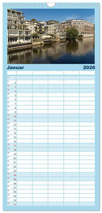 Sachsen - Leipzig (CALVENDO Familienplaner 2026)