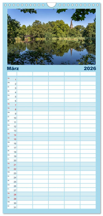 Sachsen - Leipzig (CALVENDO Familienplaner 2026)