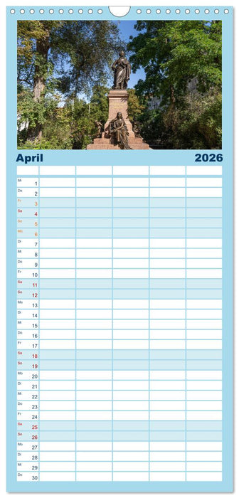 Sachsen - Leipzig (CALVENDO Familienplaner 2026)