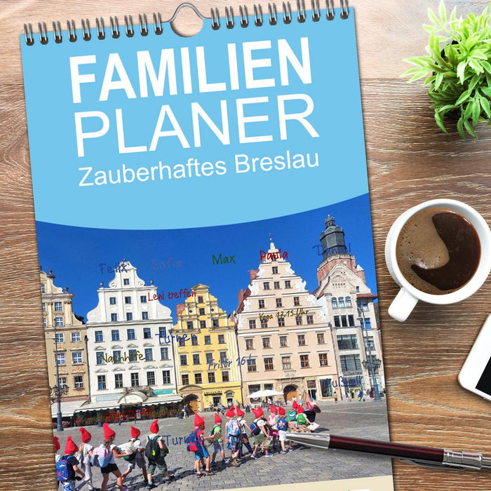Zauberhaftes Breslau (CALVENDO Familienplaner 2026)