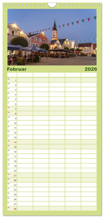 Kehlheim, Weltenburg und der Donaudurchbruch (CALVENDO Familienplaner 2026)