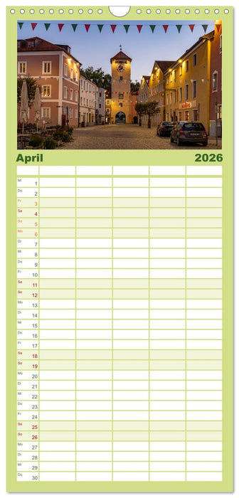 Kehlheim, Weltenburg und der Donaudurchbruch (CALVENDO Familienplaner 2026)