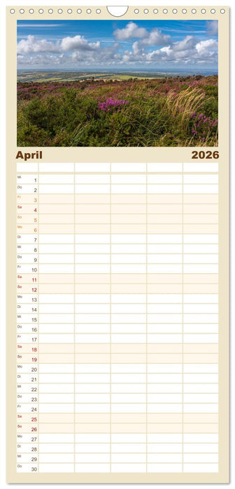 Die Bretagne - Traumpfade (CALVENDO Familienplaner 2026)