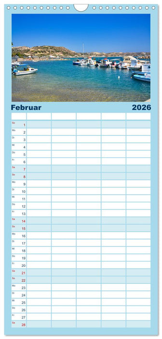 Kos - zauberhafte Insel des Dodekanes (CALVENDO Familienplaner 2026)