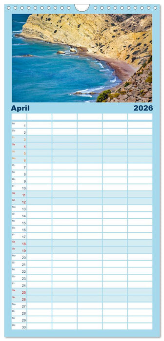 Kos - zauberhafte Insel des Dodekanes (CALVENDO Familienplaner 2026)