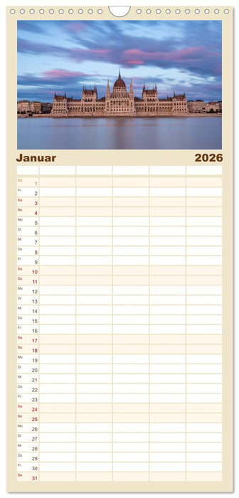 KAISERLICHES BUDAPEST (CALVENDO Familienplaner 2026)