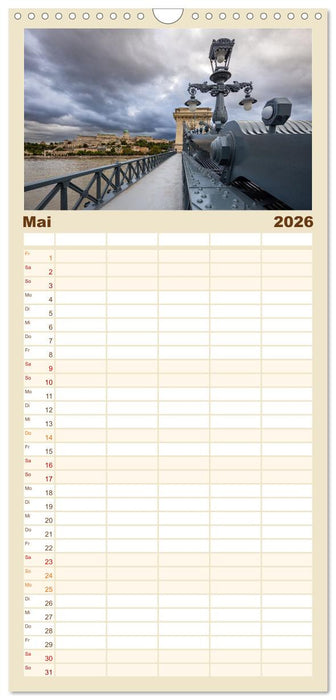 KAISERLICHES BUDAPEST (CALVENDO Familienplaner 2026)