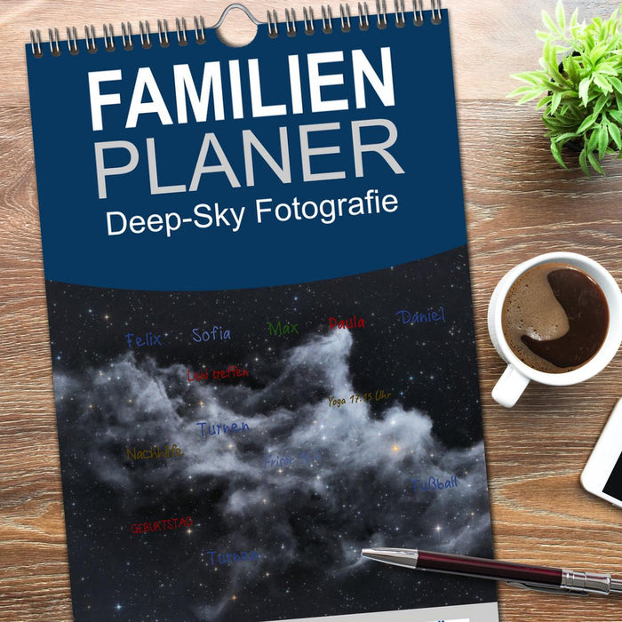 Deep-Sky Fotografie (CALVENDO Familienplaner 2026)