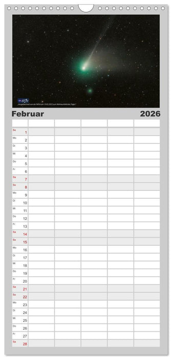 Deep-Sky Fotografie (CALVENDO Familienplaner 2026)