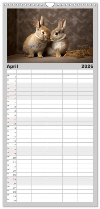 Unzertennlich (CALVENDO Familienplaner 2026)