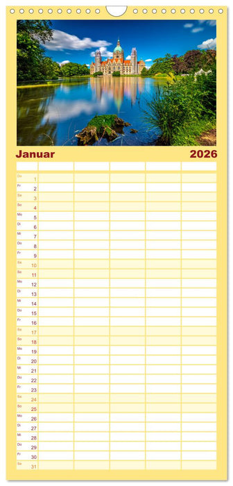 Schönes Hannover (CALVENDO Familienplaner 2026)