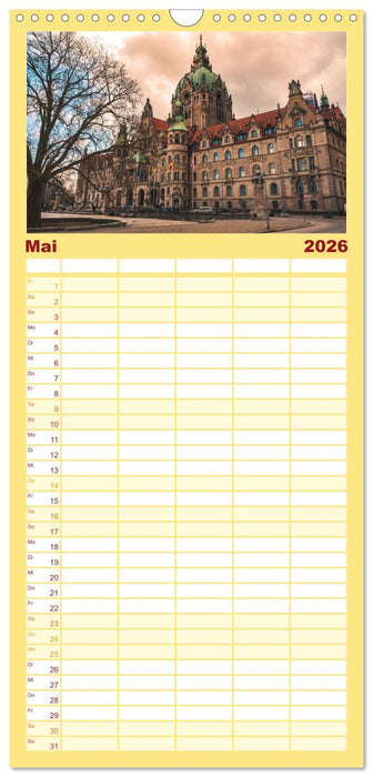 Schönes Hannover (CALVENDO Familienplaner 2026)