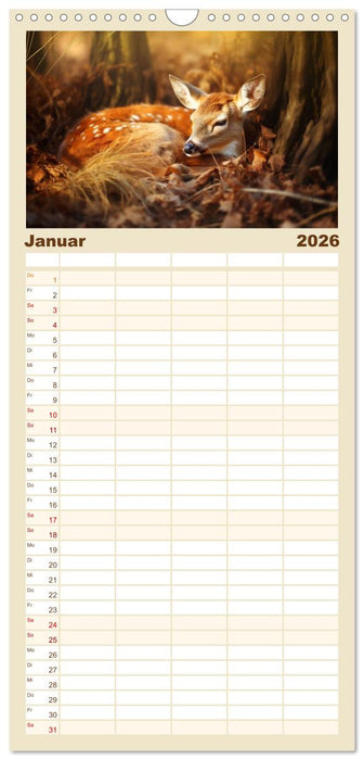 Wenn sie schlafen... (CALVENDO Familienplaner 2026)