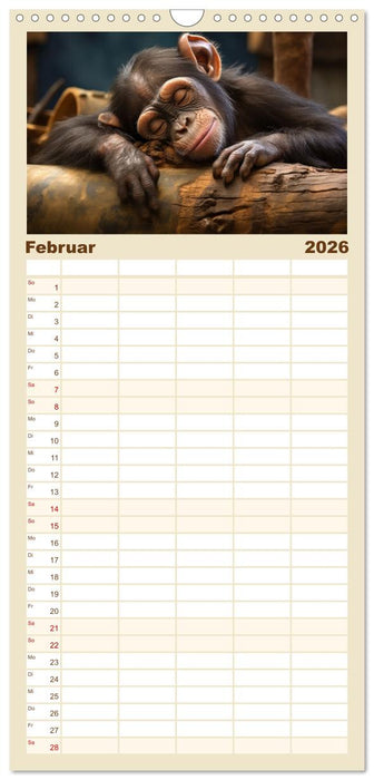 Wenn sie schlafen... (CALVENDO Familienplaner 2026)