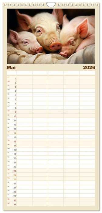 Wenn sie schlafen... (CALVENDO Familienplaner 2026)