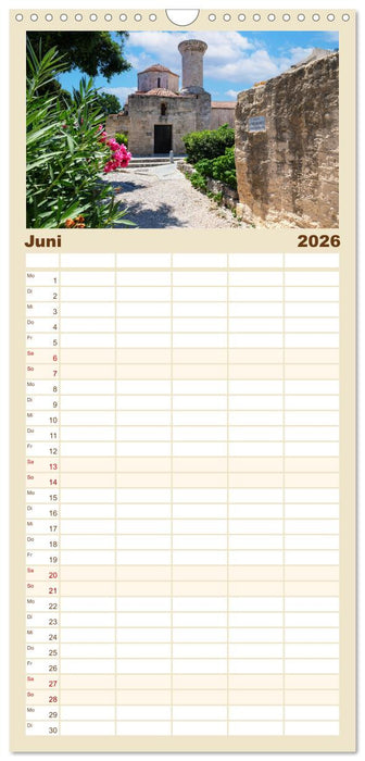 Rhodos und Symi (CALVENDO Familienplaner 2026)