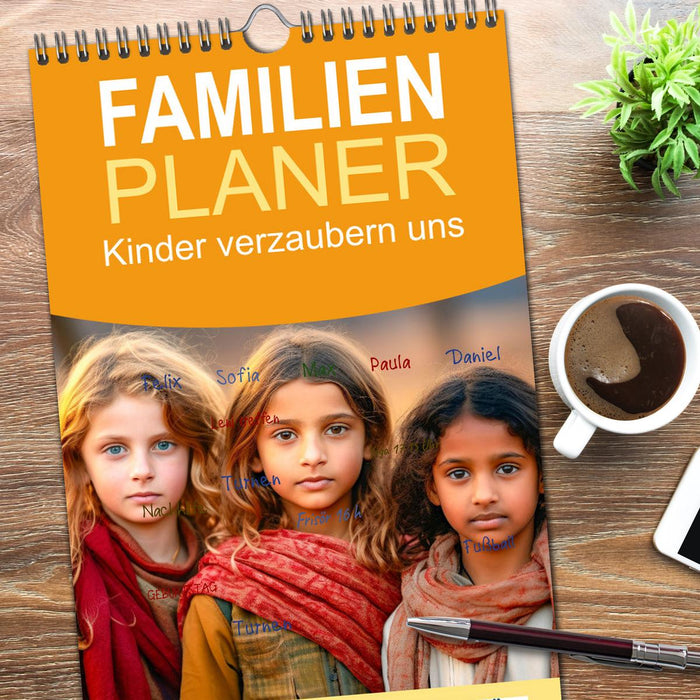 Kinder verzaubern uns (CALVENDO Familienplaner 2026)