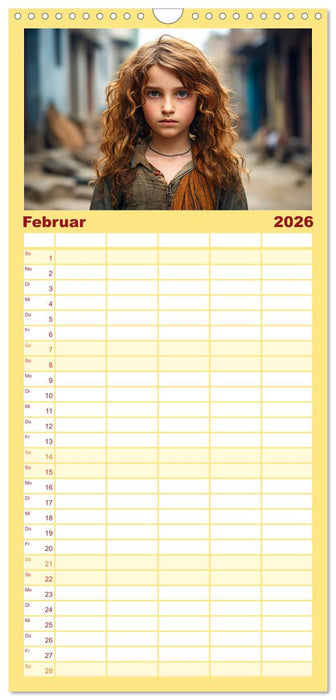 Kinder verzaubern uns (CALVENDO Familienplaner 2026)