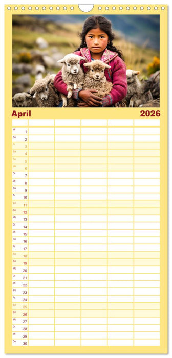 Kinder verzaubern uns (CALVENDO Familienplaner 2026)